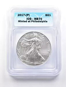2017 (P) tBftBA MS70 ICG ŒꂽAJ Vo[ C[O *2641