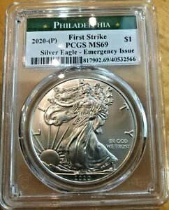 2020P �V���o�[ �C�[�O�� �t�@�[�X�g �X�g���C�N MS69 - ���_�� �f�C ���A���e�B - ���~���g�� 50,000