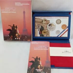 2008年 日仏交流150周年記念 プルーフ貨幣セット 666円 新品