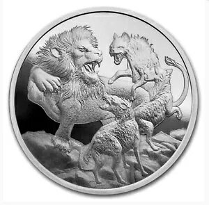 2022 APEX �v���f�^�[�Y ���C�I�� vs �n�C�G�i 1 �I���X .999 �V���o�[ $1 �R�C�� �W�����O�� �o�g�� �j�E�G