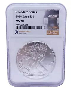 2020 AJ C[O Vo[ $1 h RC čBV[Y - NGC MS 70