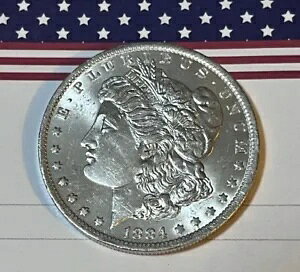 *����* 1884 O MORGAN S$-BU �~���[~90%Ag~HI MS+ �O���[�h�AHI BOOK�AEZ $230 ����