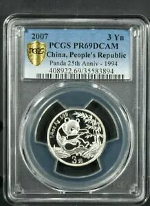 2007 (1994) p_ 1/4 IX 999 v[t 3  PCGS PR 69 DCAM