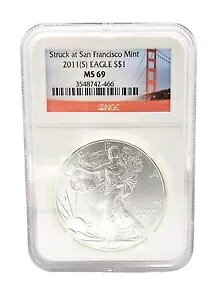 2011 (S) C[O S$1 MS 69 TtVXRǂł̋ 1 IX NGC