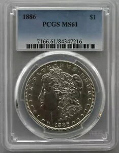1886 P PCGS MS61 VSS VAM 6A �� 6�A�N���b�V���\�� n