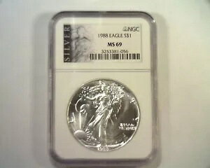 1988 AJ Vo[ C[O NGC MS69 Vo[ x v~Ai iCX RC PQ
