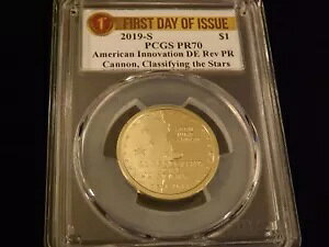 2019-S $1 American Innovation o[Xv[t s PCGS PR 70 DCAM