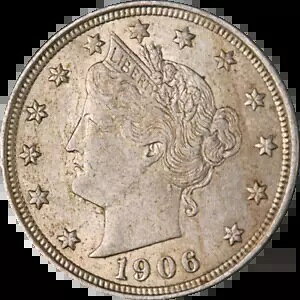 1906 ���o�e�B V �j�b�P�� Executive Coin Company �̂��������i