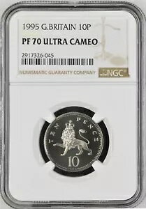 (TOP POP) 1995�N �C�M���X 10�y���X �v���[�t NGC PF 70