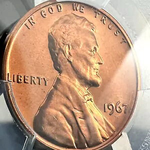 1967 1C �����J�[�� �Z���g PCGS SP67RD SMS �����t�����ꂽ�΂���̃X���u�ł͂Ȃ��A�R�C�����w�����Ă�������