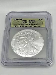 2007-W $1 ICG Vo[ C[O s SP70