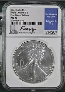 2021 Eagle Eagle Landing T-2 ���s���� NGC MS7O MOY �T�C������