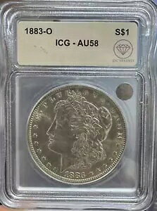 1883 O ���[�K�� �V���o�[ �_���[ ICG AU-58 IDC ���؍ς�