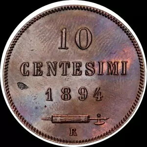 T}m 1894 10 ZeV~ERC UNC #5147