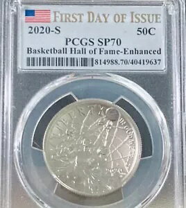 2020-S 50c oXPbg{[ HOF XyVXgCN 1 ڔs SP-70 PCGS RC