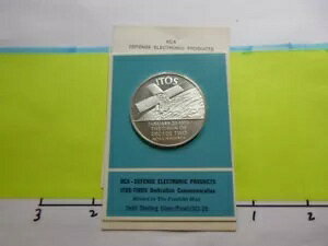 RCA NASA ITOS TIROS �q���h�q ���A �V�[���h 1970 ���A �V���o�[ �R�C�� COA M24
