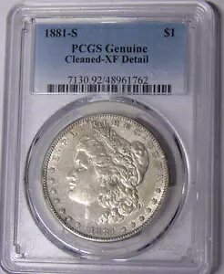 PCGS XF fBe[ 1881-S [K Vo[ _[ TtVXR #48961762