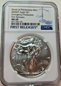 2020 P Vo[C[O 񔭔 MS69 ً}YA(126)