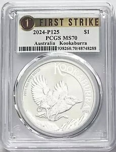 2024 P125 I[XgA Vo[CJZ~ t@[Xg XgCN PCGS MS70 1st { x