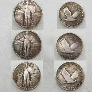 1919S 1920D 1924D �X�^���f�B���O ���o�e�B �N�H�[�^�[ �V���o�[ �R�C�� �\���b�h ���ɍׂ����f�B�e�[��