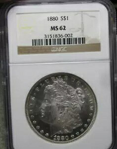 1880 �����K�� �_���[ �V���o�[ ---- NGC MS-62 �O���[�h �R�C�� ---- #784B