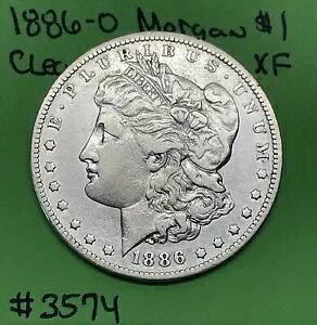 1886 O ���[�K�� �_���[ XF �ɍא��ς� 90% �V���o�[ $1 �R�C��
