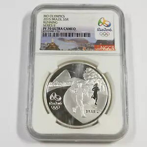 2015 NGC PF70 UCAM - �u���W�� �V���o�[ ���I �I�����s�b�N �����j���O 5 ���A�� �R�C�� 50352A