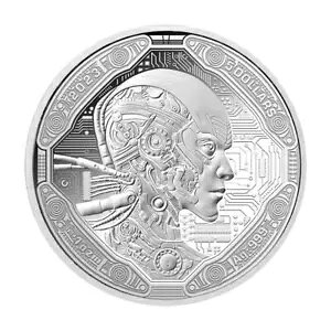 �T���A 2023 $5 1�I���X �V���o�[ AI �T�C�{�[�O �v���[�t��