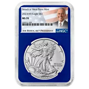 2023 (W) $1 AJ Vo[ C[O NGC MS70 oCf x u[ RA