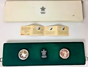 *WORLD COINS* 1988�N�J���K���[�I�����s�b�N 2�R�C�� COA�uCANADA $20 SILVER PROOFS�v