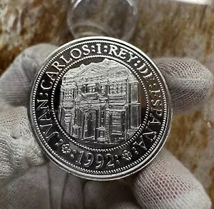 1992 - 54g!tA JX XyC Vo[ 5000 PESETAS SEVILLE Expo '92 - Coin Press