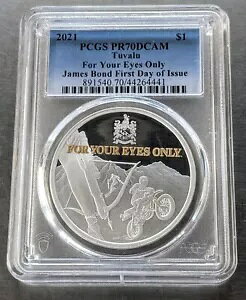 2021 �c�o�� �t�H�[ ���A �A�C�Y �I�����[ - �W�F�[���Y �{���h - PCGS PR70 DCAM ���s����
