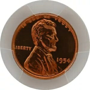 PR67RD 1954 �E�B�[�g �����J�[�� �y�j�[ PCGS �O���[�h US 1C �v���[�t P-MINT ���m�ȃR�C���� 1 ��