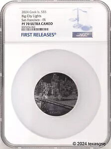 2024 NbN Vo[ $5 TtVXR rbOVeB Cg NGC PR70 񃊃[X