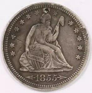 1855-P �A���[�Y 25C �V���o�[ �V�[�e�b�h ���o�e�B �N�H�[�^�[ �_���[ VF �f�B�e�[�� (������) �č��R�C��