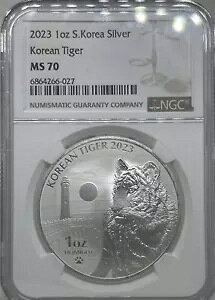 2023 ؍ 1 NC ^CK[ 1 IX .999 Vo[ RC - NGC MS 70