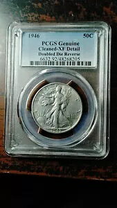 1946 �E�H�[�L���O ���o�e�B �n�[�t�_���[ DDR �_�u���_�C PCGS XF �ڍ� �N���[�j���O�ς� 4223