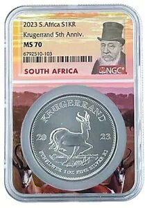 2023 S AtJ 1oz Vo[ 5 NLON[K[h NGC MS70 N[K[ RA POP 166