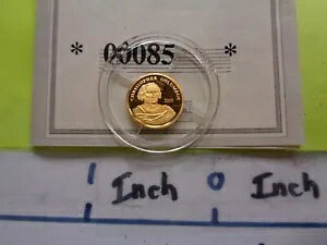 �N���X�g�t�@�[ �R�����o�X �A�����J 2000 .5 �O���� 14KT .585 �S�[���h �R�C�� COA ���A #V-A