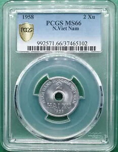 1958 N. �x�g�i�� 2 XU PCGS MS 66