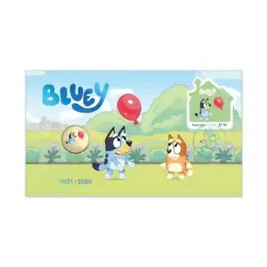 Bluey 2024 ����� �J���[ �R�C�� �X�։ݕ��J�o�[ (PNC) 1390/3000