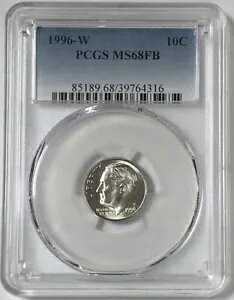 1996 W DIME PCGS MS-68 �t���o���h