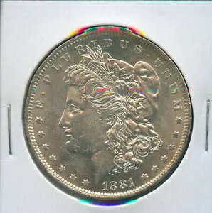 1881 O K h $1 čǋ #20 BU MS  1881-O