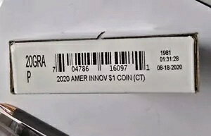 2020 P �R�l�`�J�b�g �A�����J�� �C�m�x�[�V���� $1 �R�C�� P 25 �R�C�� BU �~���g ���[�� CT 20GRA