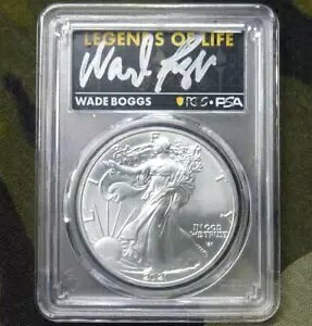 �^�C�v 2 �V���o�[ �C�[�O�� �h���A2021 PCGS MS 70�A�č� $1 �R�C���A�E�F�C�h �{�b�O�X�̎菐��