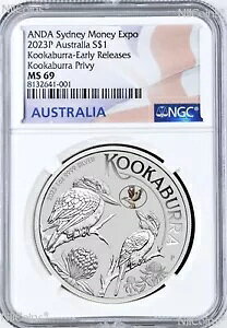 2023 NbJo 1 IX Vo[ RC NbJo vCx[g Vhj[ M. GLX| MS69 ANDA ER