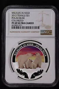 2012 co 쐶KvƂĂVN} 1 IX 0.999 Vo[ RC - NGC PF 69 UC