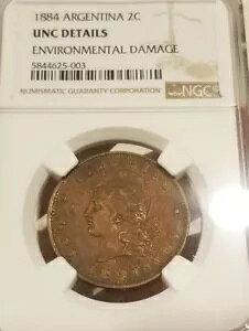 A[` 2 CENTAVOS 1884 NGC XuRC͌ڂDĂ܂