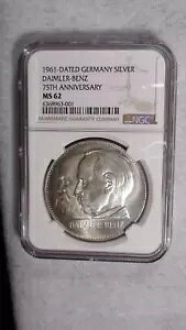 1961N hCc NGC MS62 ʃVo[ _C[/xc 75NLORCI
