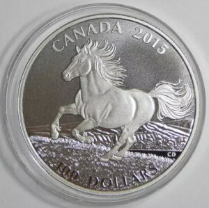 2015 Ji_ $100 GUxX II Ji_n 1 IX .9999 t@C Vo[ UNC